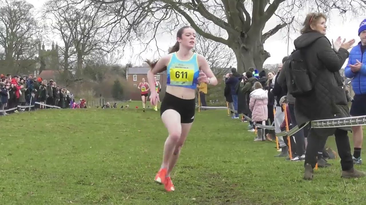 Under 15 Girls English National Cross Country Championships 21st February 2026
