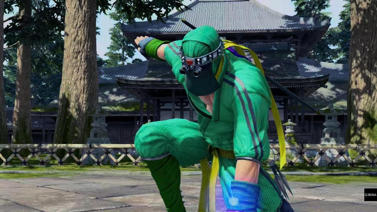 バーチャファイター eスポーツ　轟雷神カゲvsジャッキー　背景と一体化するカゲ　Virtua Fighter esports
