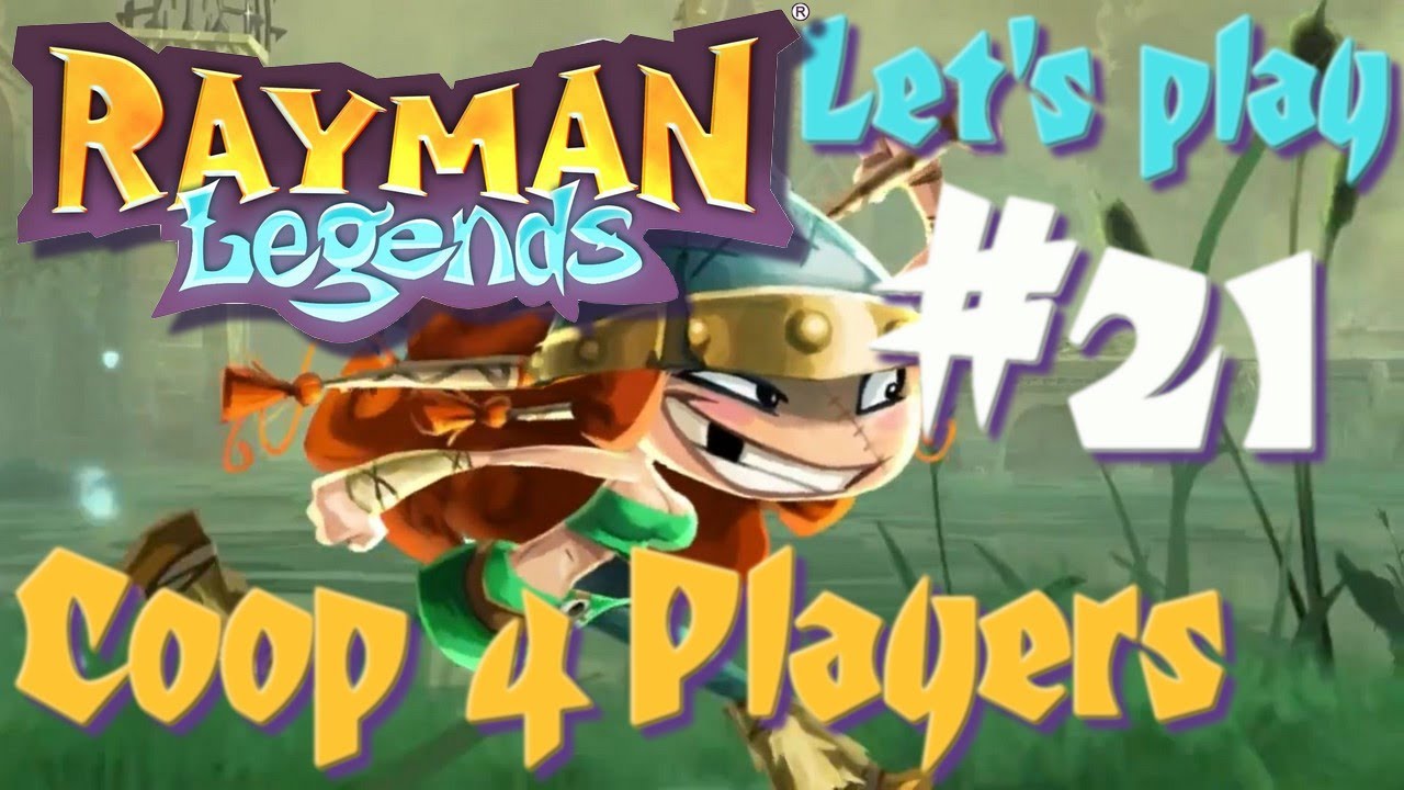 Rayman Legends [CooP][PC][4Players] LeT's PLay #21 - Les lums Noirs De L'enFeR!! de La PeuR!! -