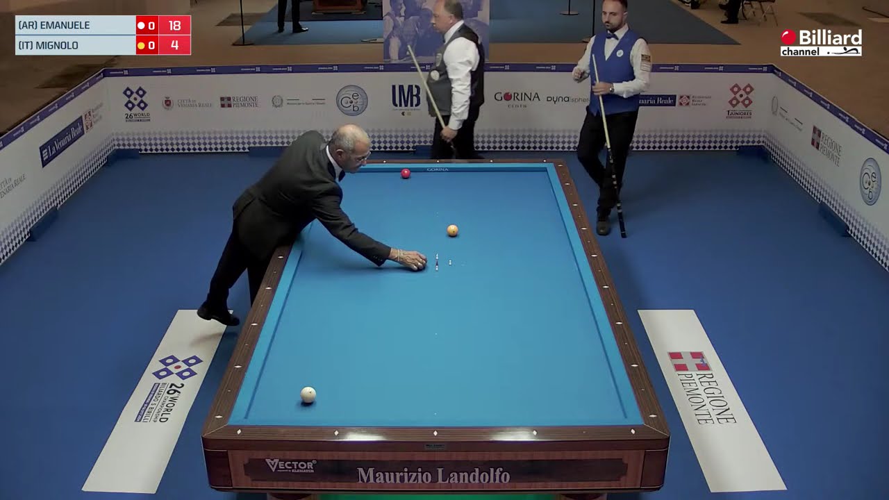 Mignolo Achille VS Emanuele Dario - 26° WORLD CHAMPIONSHIP 5-PINS INDIVIDUAL - Venaria Reale