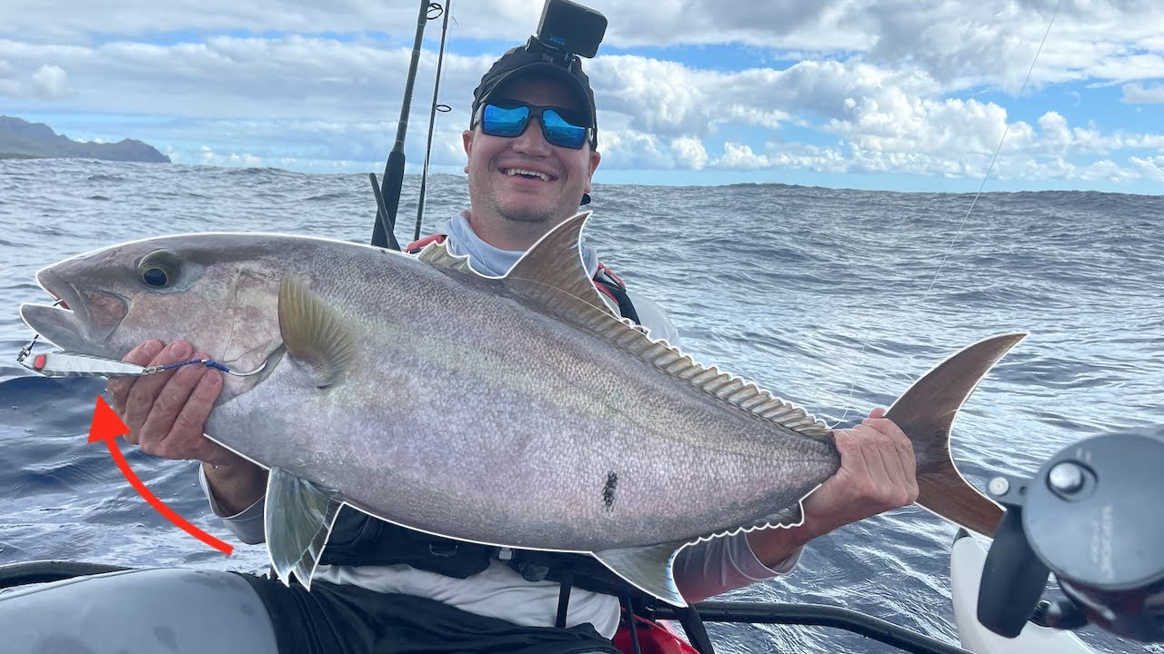 Slow Pitch Jigging Hawaii | Kayak Fishing