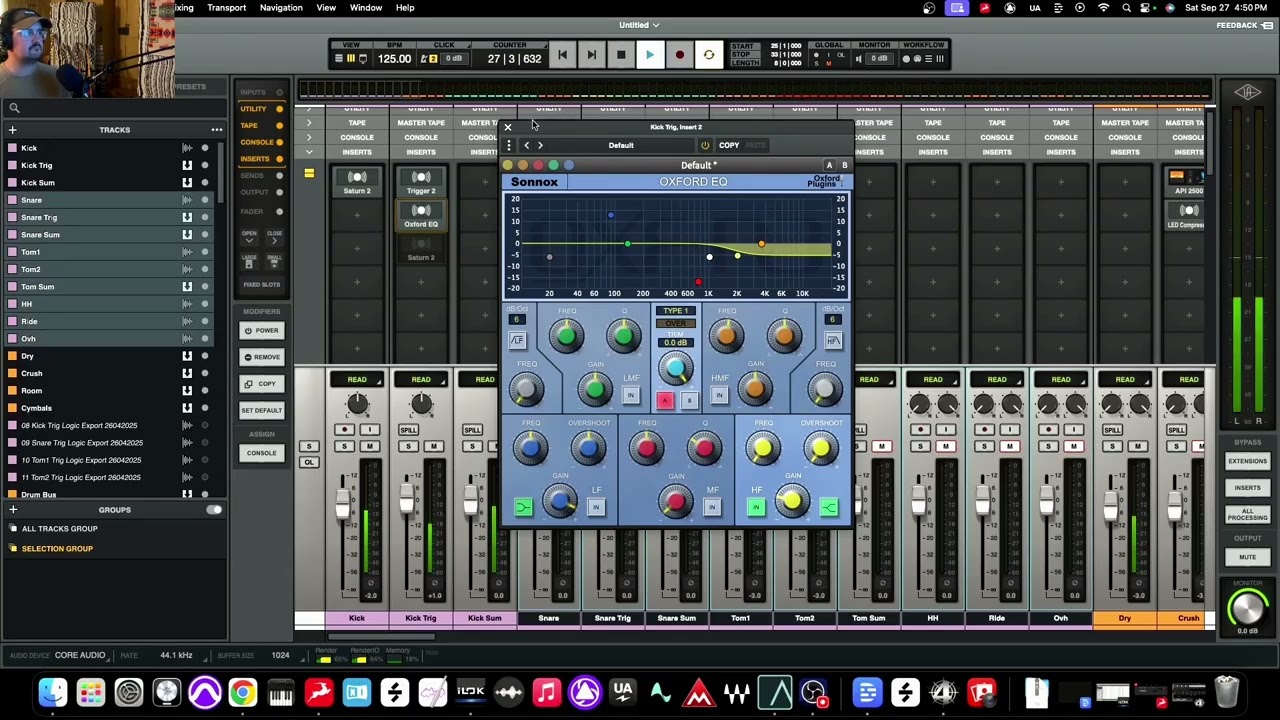 Mixing TV Life by Old Truths - Drums