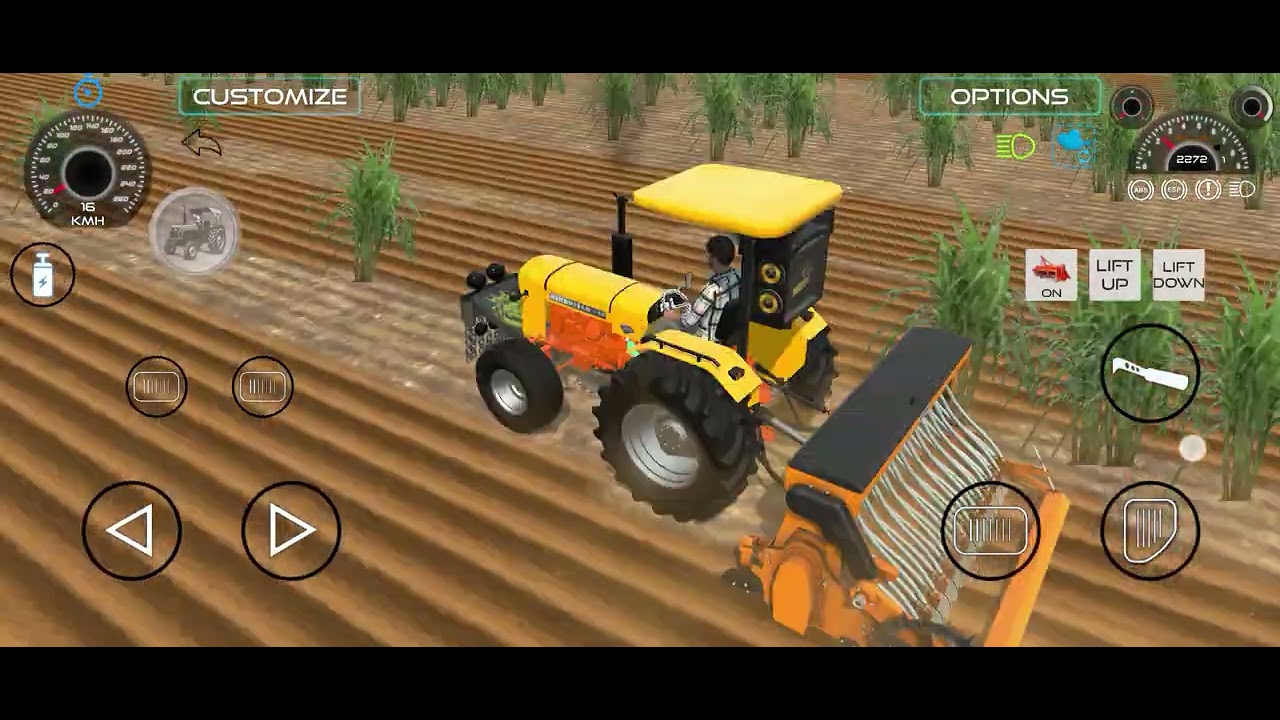 HMT ટ્રેક્ટર ડ્રાઇવિંગ વિડિયો યુટ્યુબ ચેનલ tractor gaming official video 