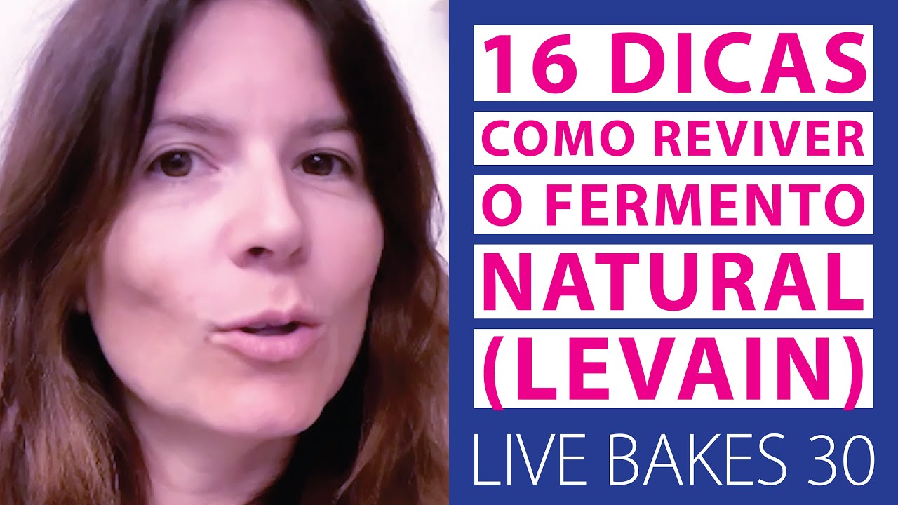COMO REVIVER UM FERMENTO NATURAL QUE FICOU GUARDADO MUITO TEMPO NA GELADEIRA?