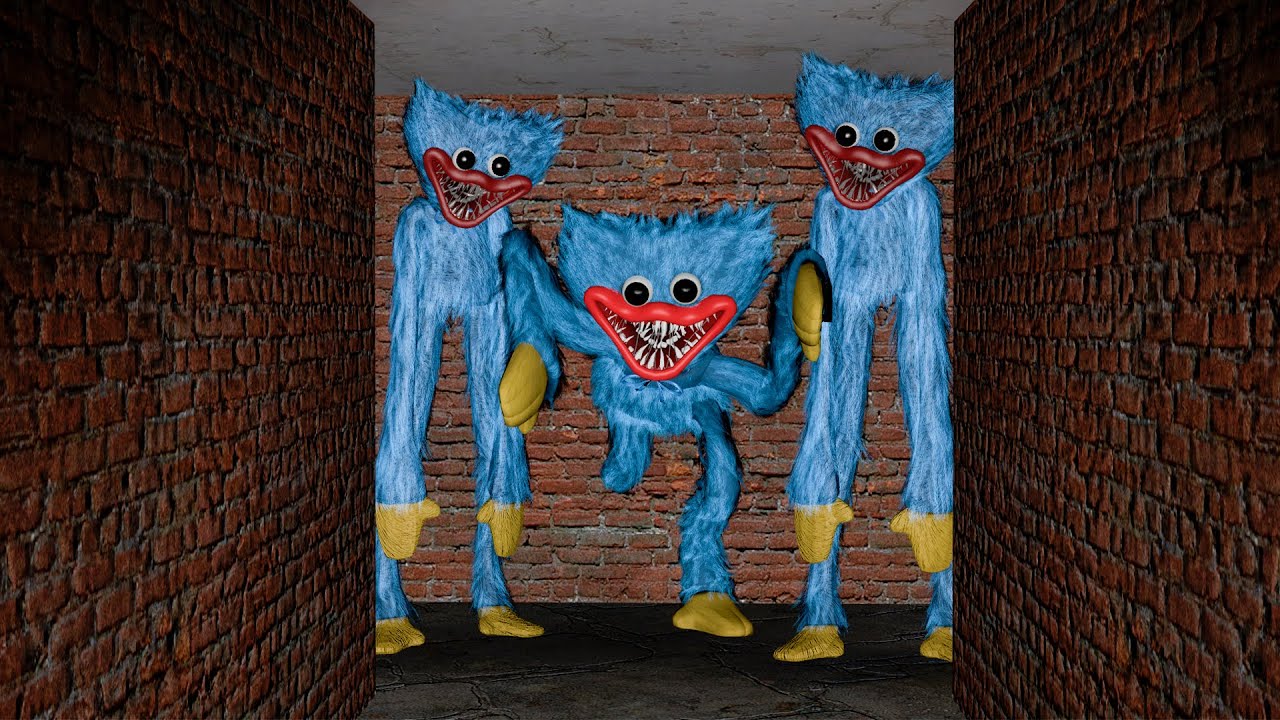 I FOUND A LOT OF HUGGY WUGGYS AND THEY HUNTED FOR ME (Garry's Mod)