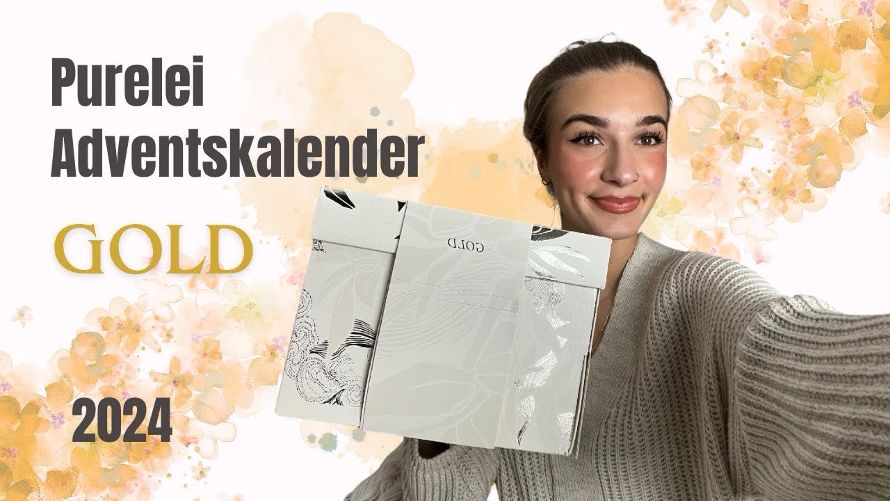 25 Schmuckstücke?!😍 Purelei Adventskalender 2024 Gold Edition⚜️❤️