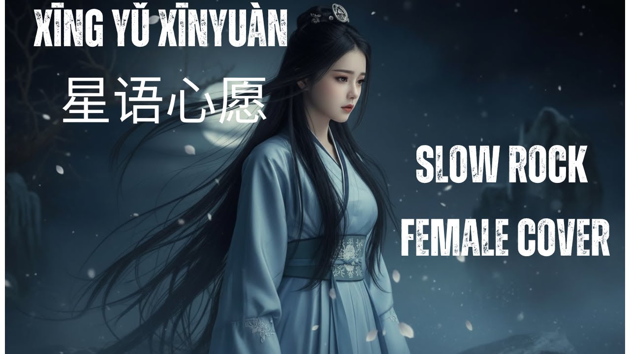 《星语心愿》Xīng Yǔ Xīnyuàn | Slow Rock Female Cover | Emotional Cinematic Version