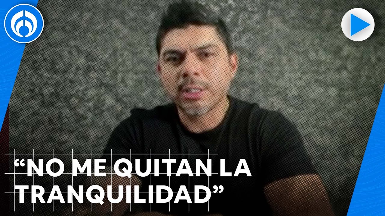 No es la primera vez que sufro de amenazas: Carlos Jimenez