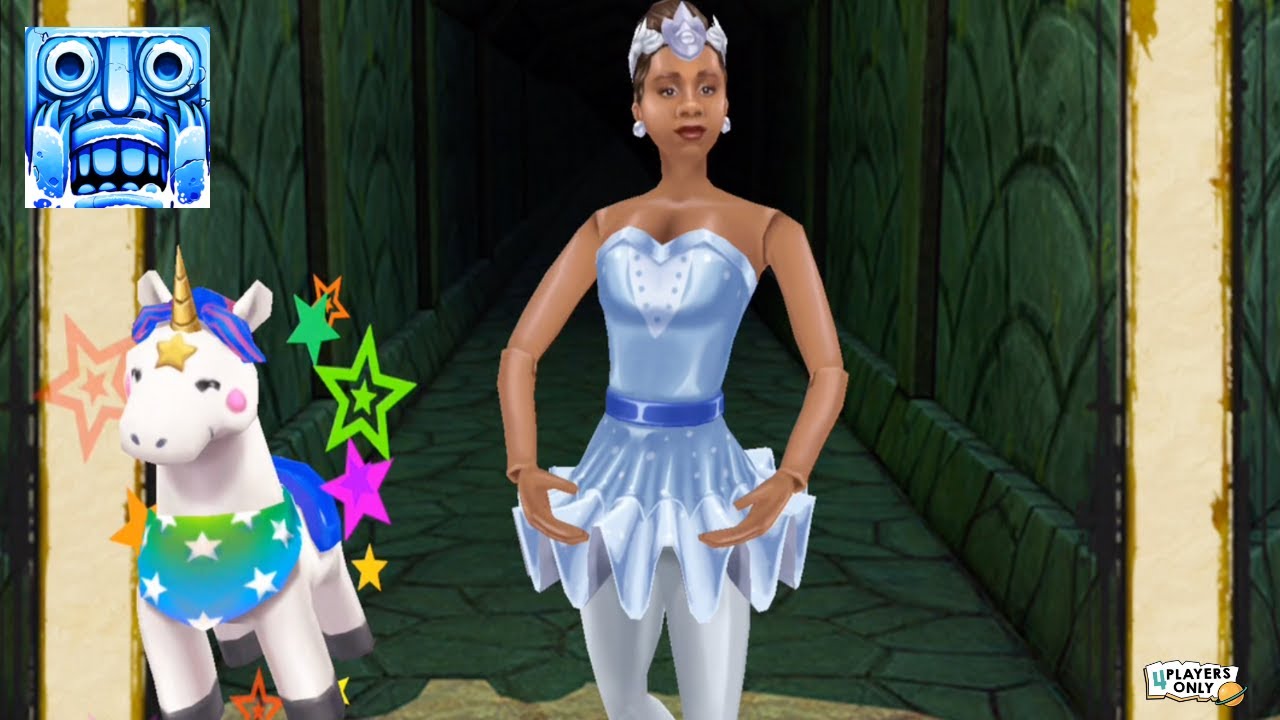 Temple Run 2 🎄BELLA BALLET, Run w/ Bella the Ballerina & her Magical Plushie, Rainbow the Unicorn!