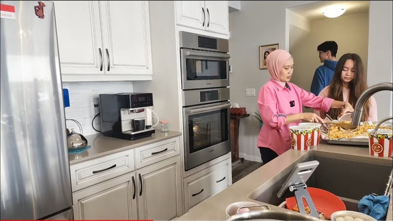 Bikin CAMILAN & MakanSiang.Teman Anak2 Pada Ngumpul Dirumahku.