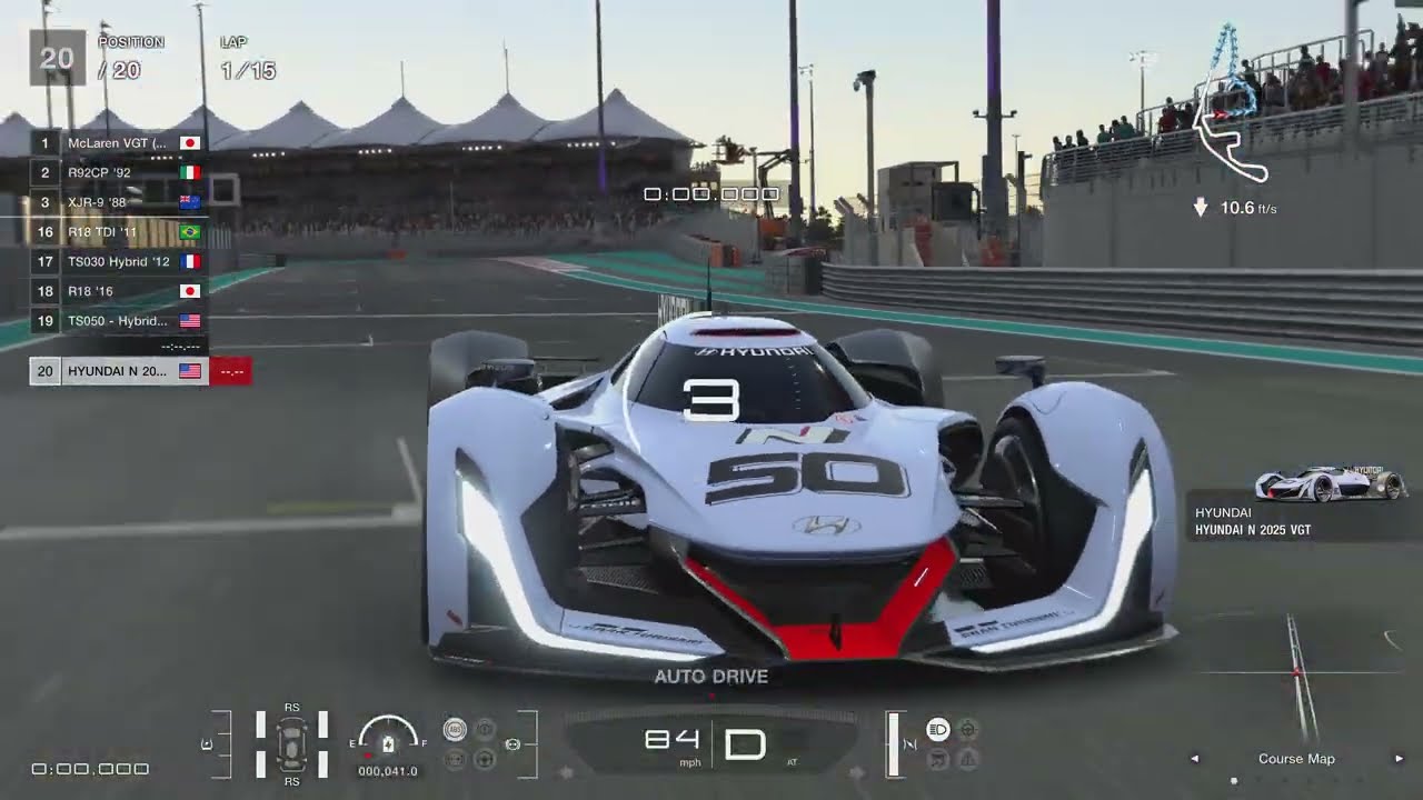 GT7 Weekly challenge race 5 HYUNDAI N '25 VGT Norm. Mode