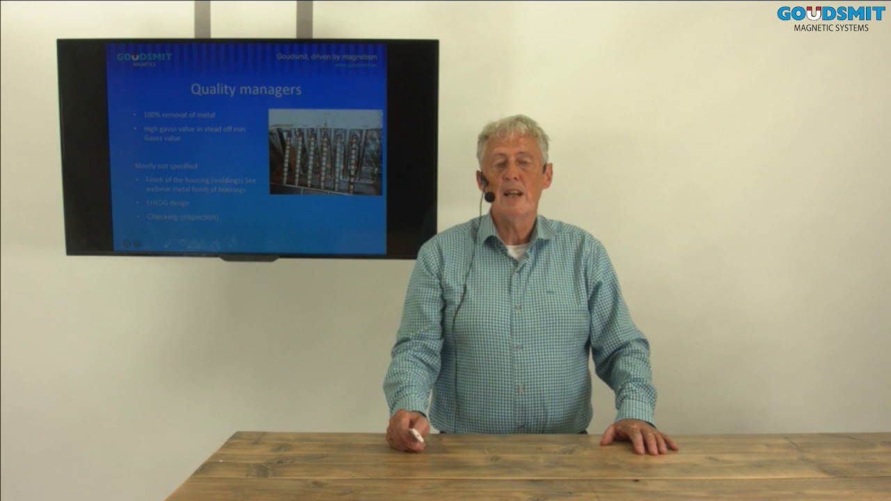 Choosing/specifying a magnetic separator - Goudsmit magnetic Systems