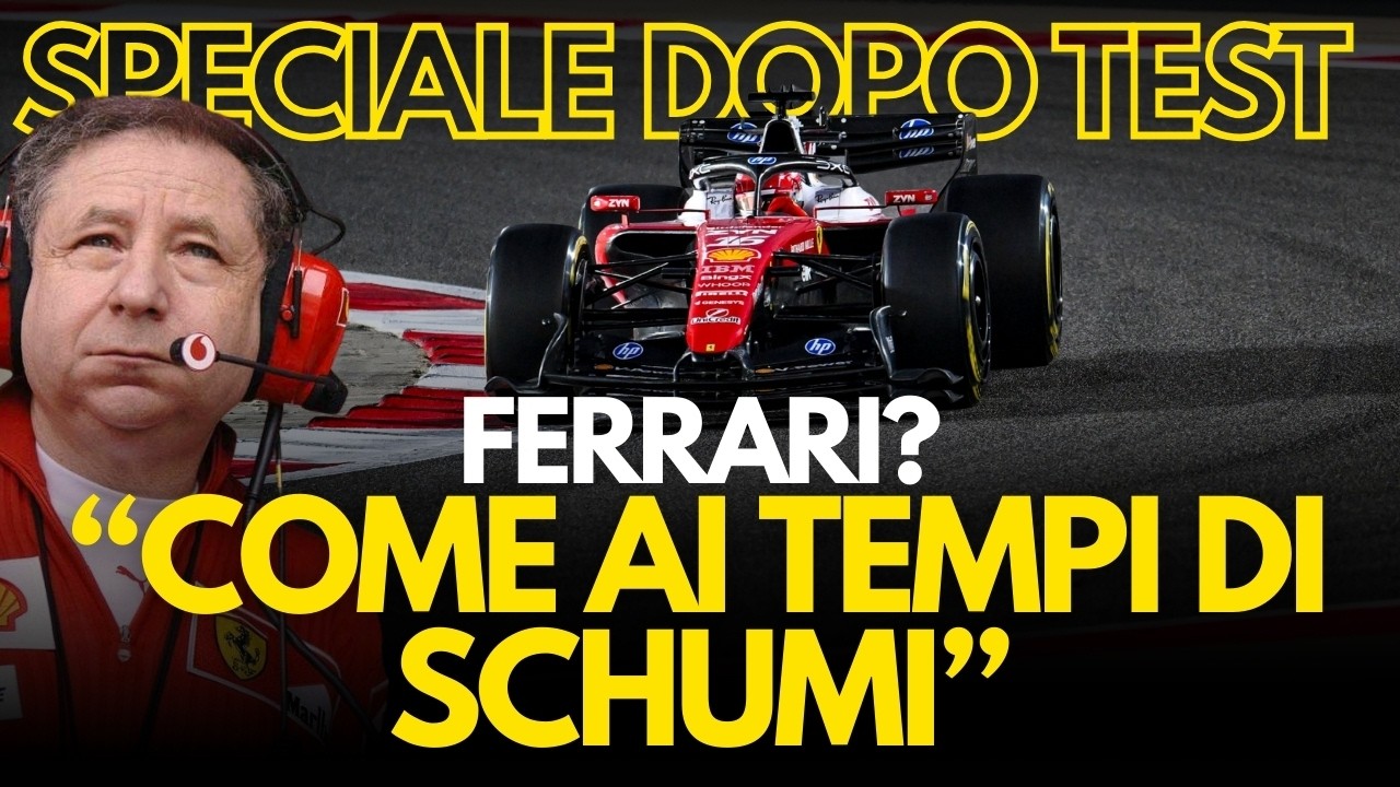 Ferrari osa come ai tempi di Schumacher | L’analisi dei test del Bahrain con l'Ing. Bernardelle