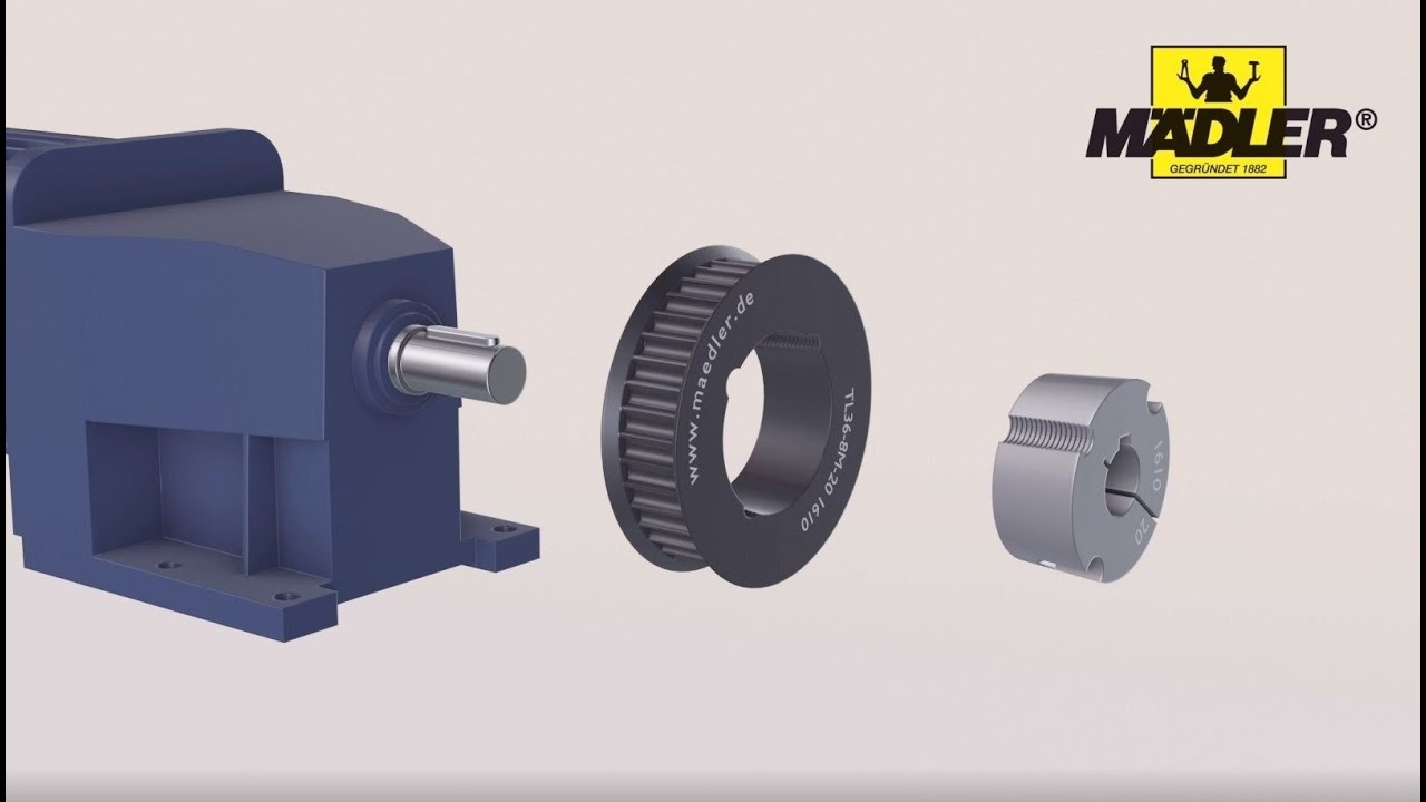 How to assemble taper bushes | M&Auml;DLER&reg;