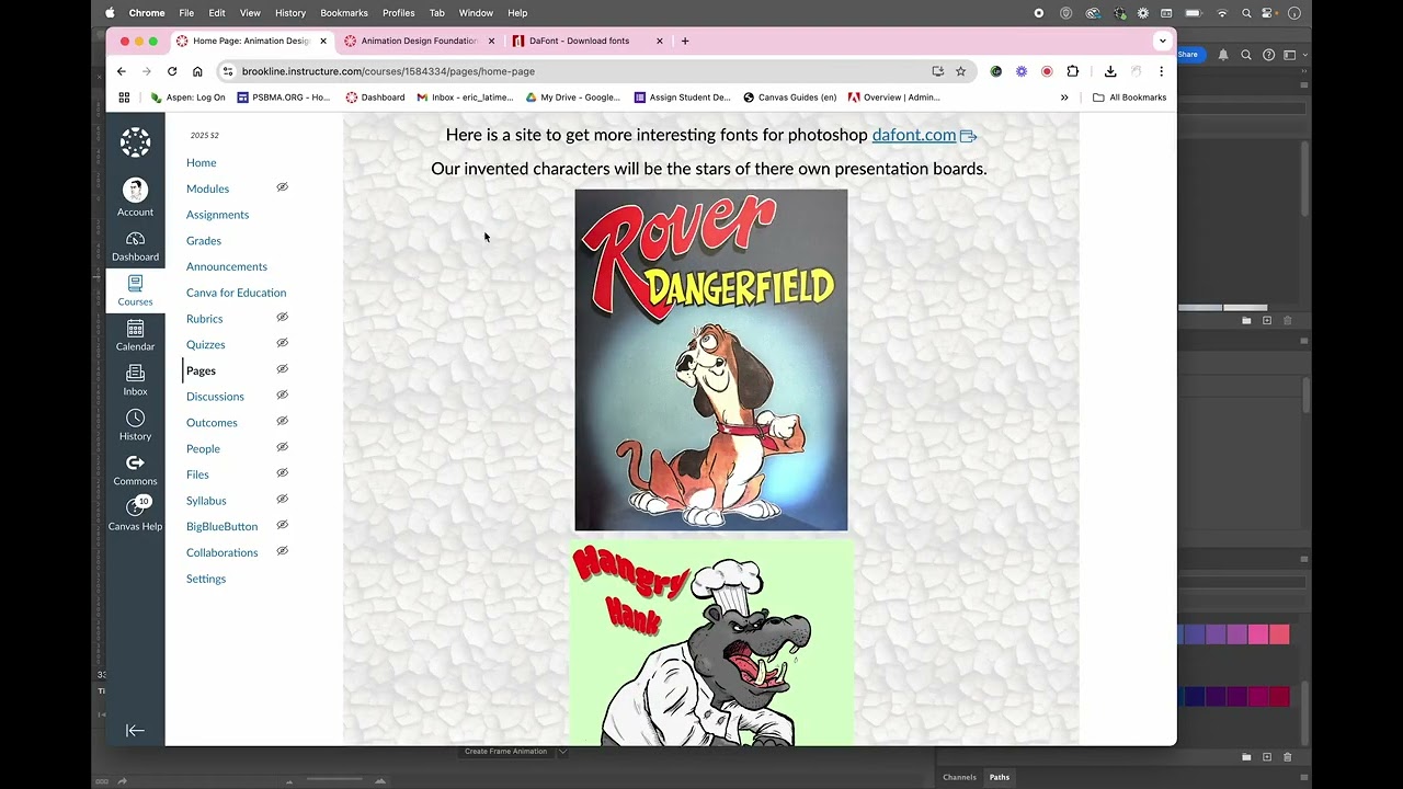 How to finalize your Animation Presentation Board