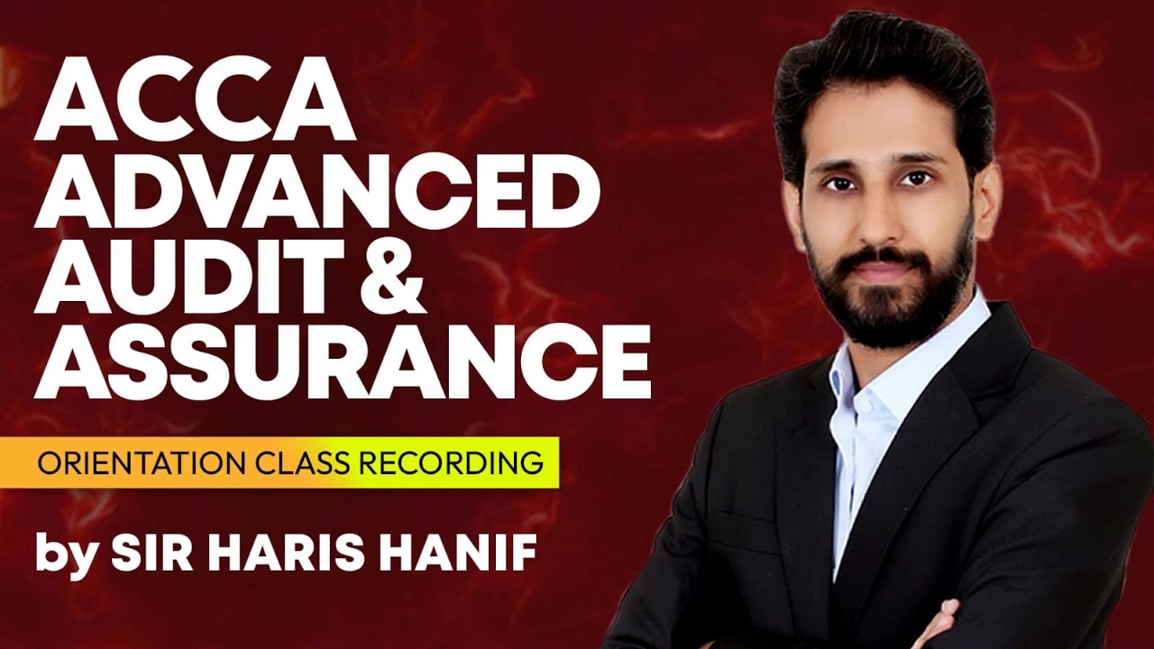 ACCA | Ориентационная сессия AAA - английский язык | Июнь 2026 | Харис Ханиф | Академия Escribir