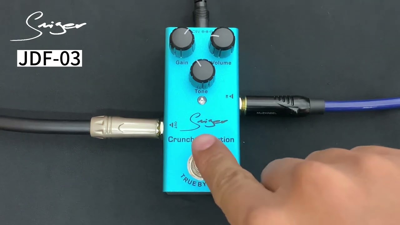Smiger Guitar effect pedal, JDF-03  Crunch Distortion