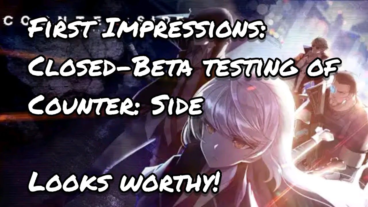 COUNTER: SIDE | New Game First Impressions | Looks Really Good!