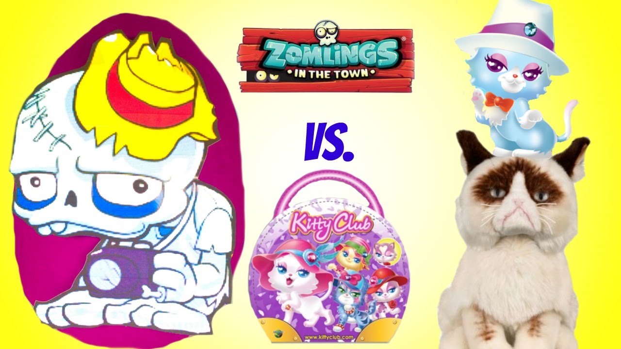 Zombies Vs Kitty Cats! Wackey Wednesday