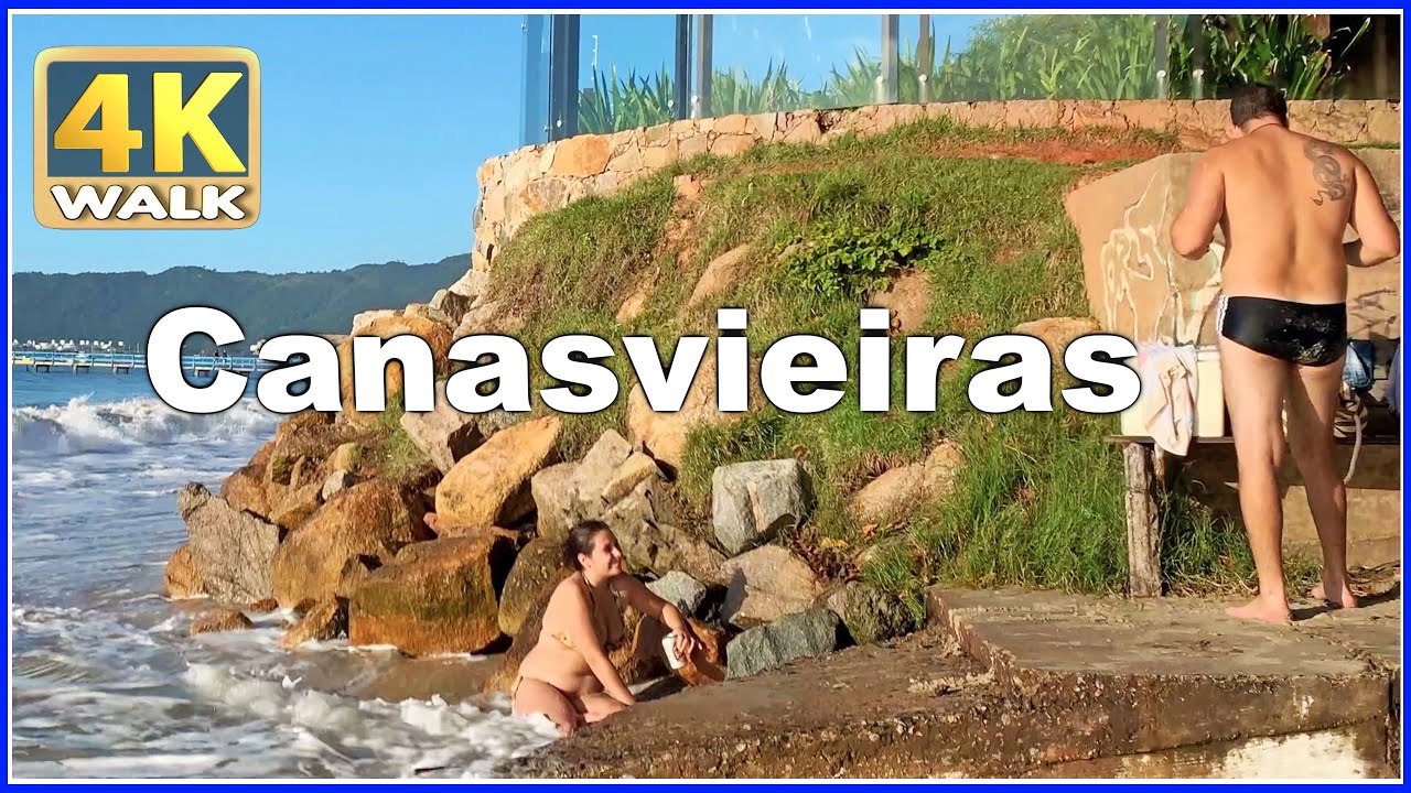 4K WALK FLORIANOPOLIS in BIKINI at the beach Brazil 4k BRASIL