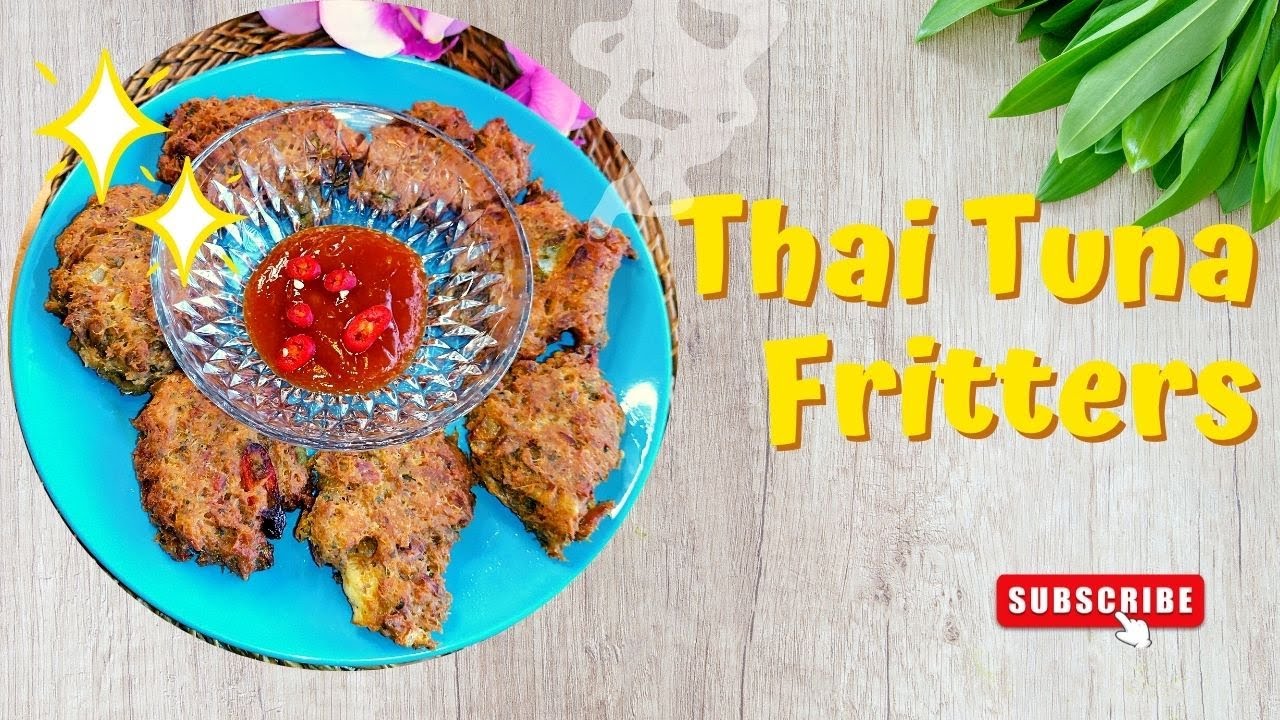 Spicy Thai Tuna Fritters