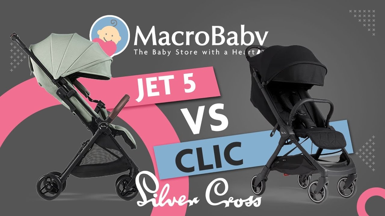 Diferença Entre Silver Cross Clic e Jet 5 | Comparativo de Carrinhos Compactos