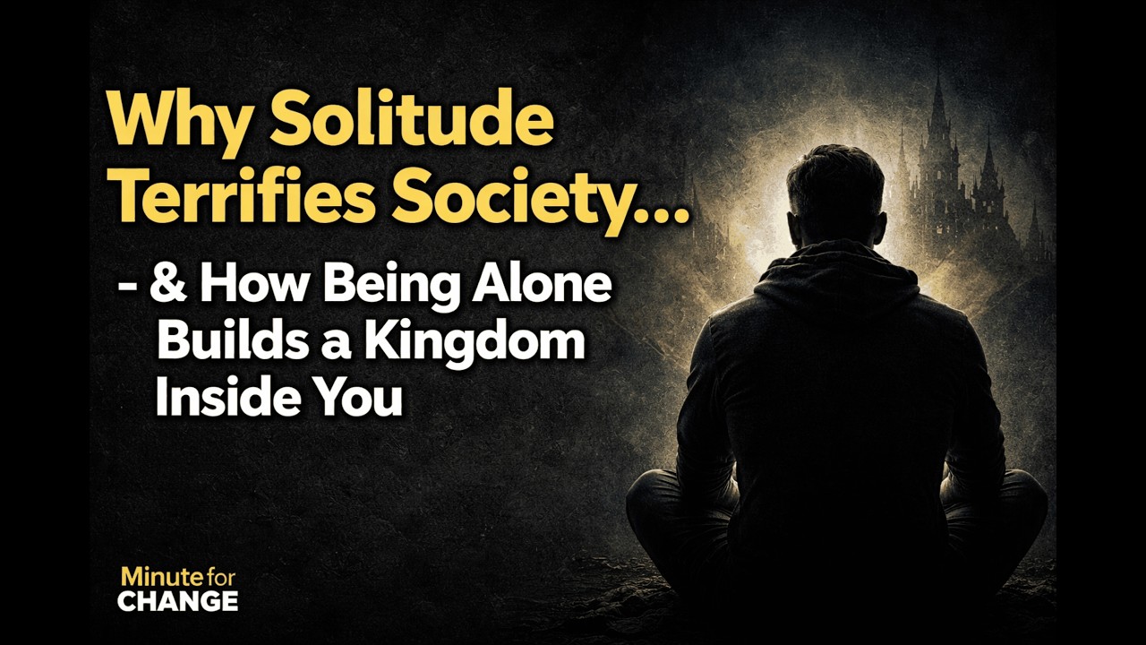Why Solitude Terrifies Society... and How Being Alone Builds a Kingdom Inside You