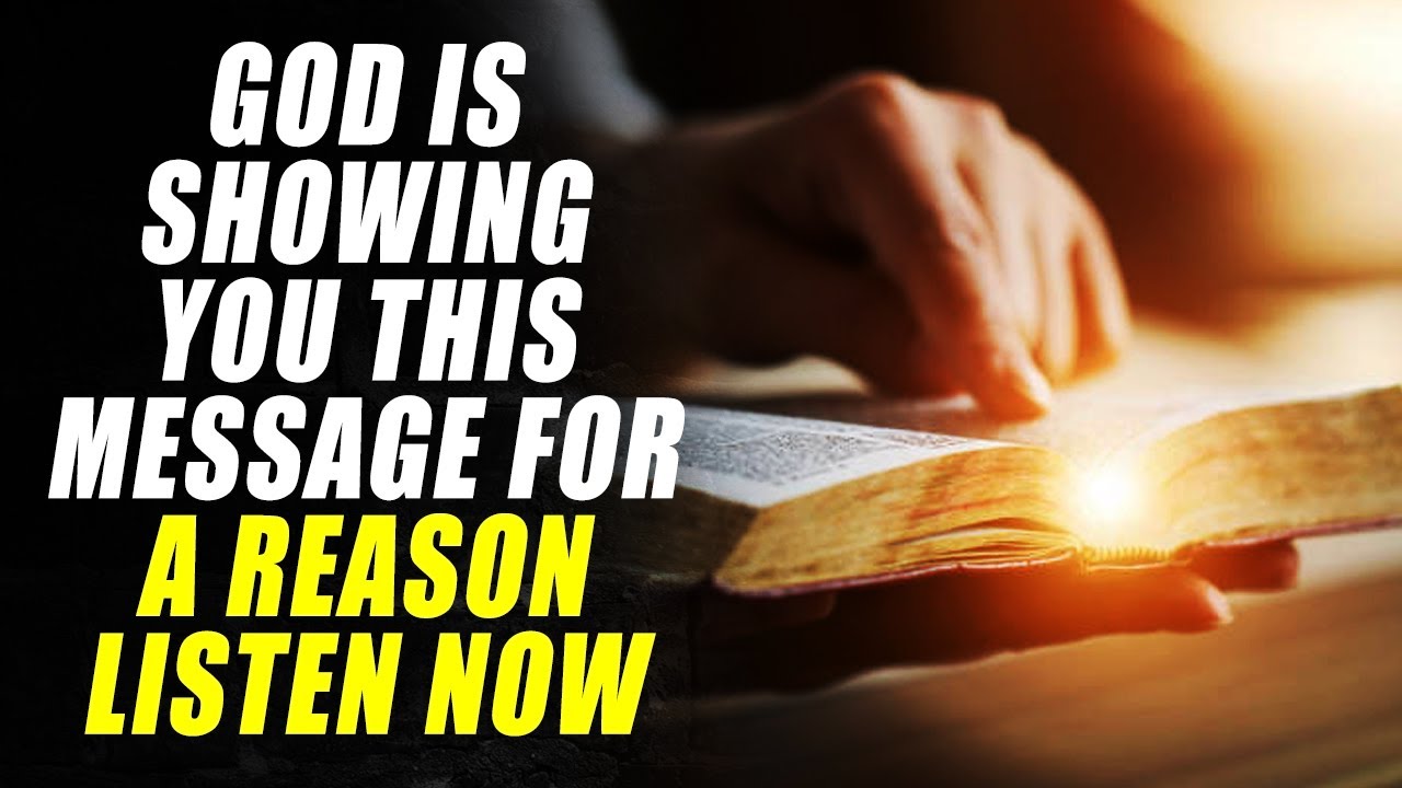 God is Showing You This Message For A REASON..NEVER IGNORE THIS!