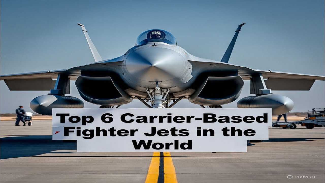 Top 6 Carrier-Based Fighter Jets in the World 🌍✈️ | Naval Strike Aircraft #aircraft #f35 #pakistan