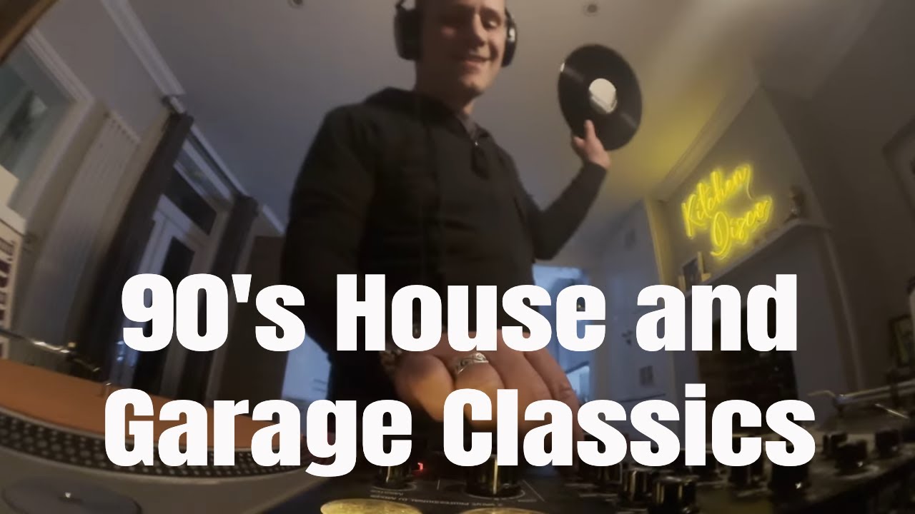 90's House and Garage Mix - 100% vinyl set