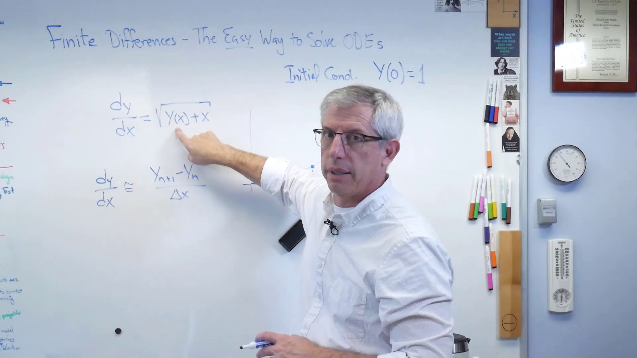 Finite Differences - The Easy Way to Solve Differential Equations