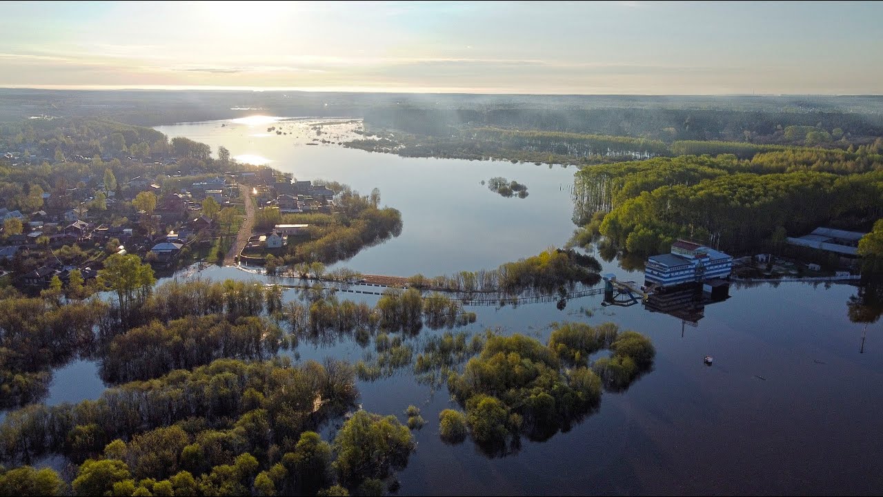 Kirov - Vyatka river spill (Dymkovo, Titanic)