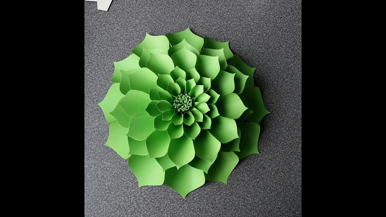 How To Make Antonia Giant paper Flower