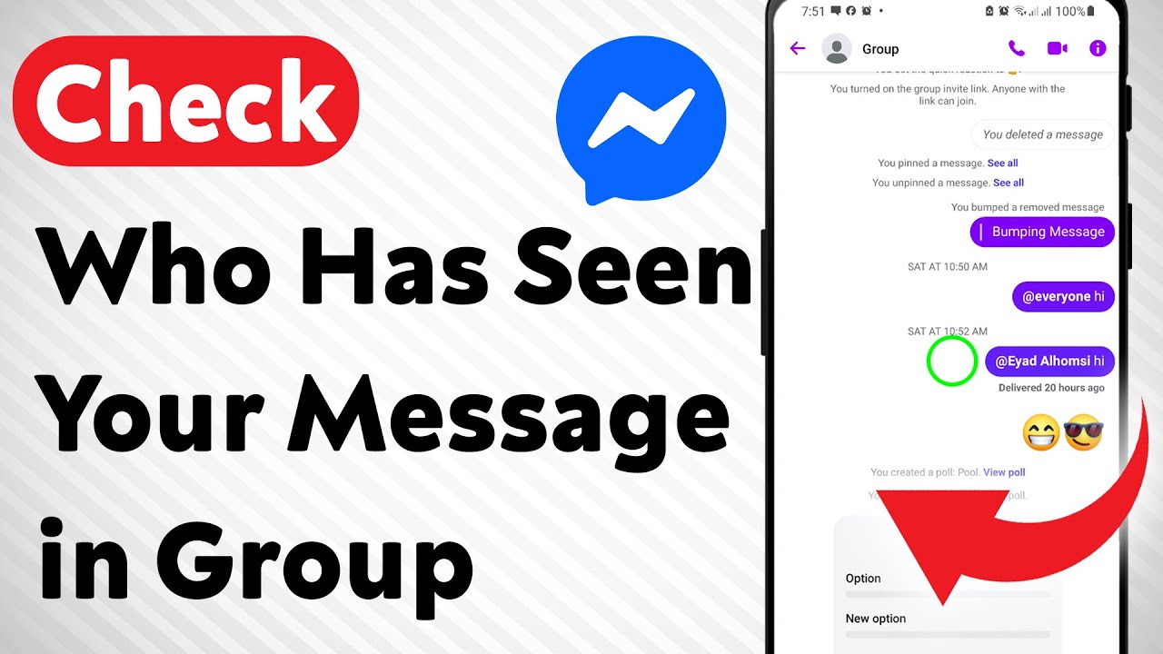 How to Check Who Has Seen Your Message in Group Messenger (Updated)
