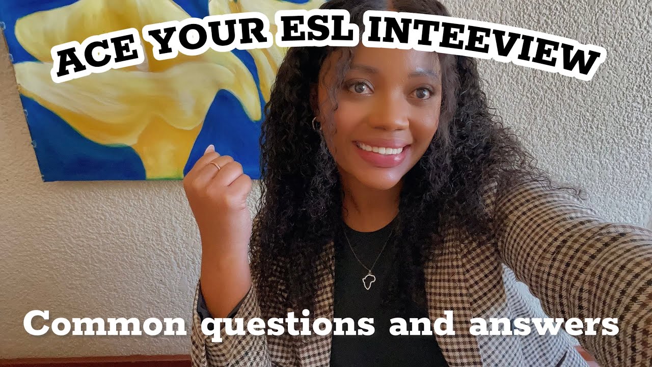 Master Your ESL Teaching Interview: Top Questions & Confident Answers