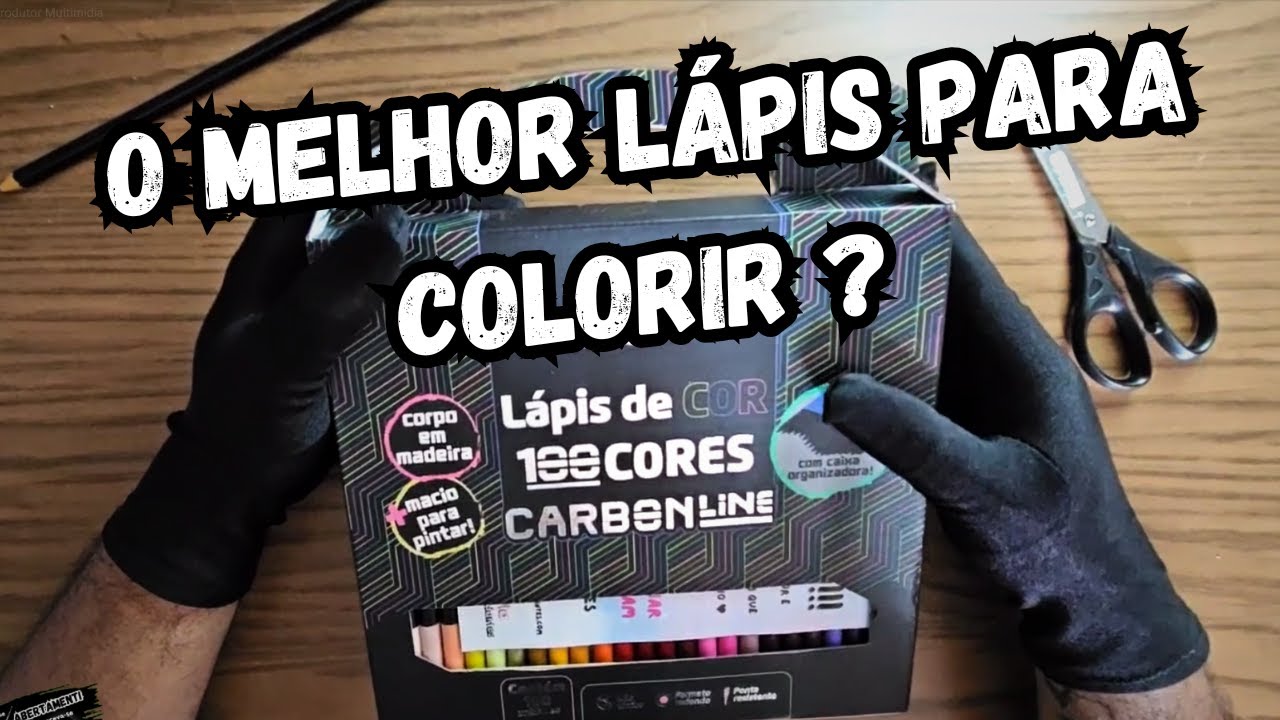 LÁPIS DE COR  LEO LEO CARBON 100 CORES!