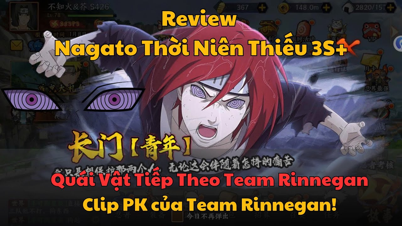 Huyền Thoại Làng Lá - Nagato Thời Niên Thiếu - Ninja SSS Hiếm Mới Cập Bến Cực Hot Tại Máy Chủ Trung