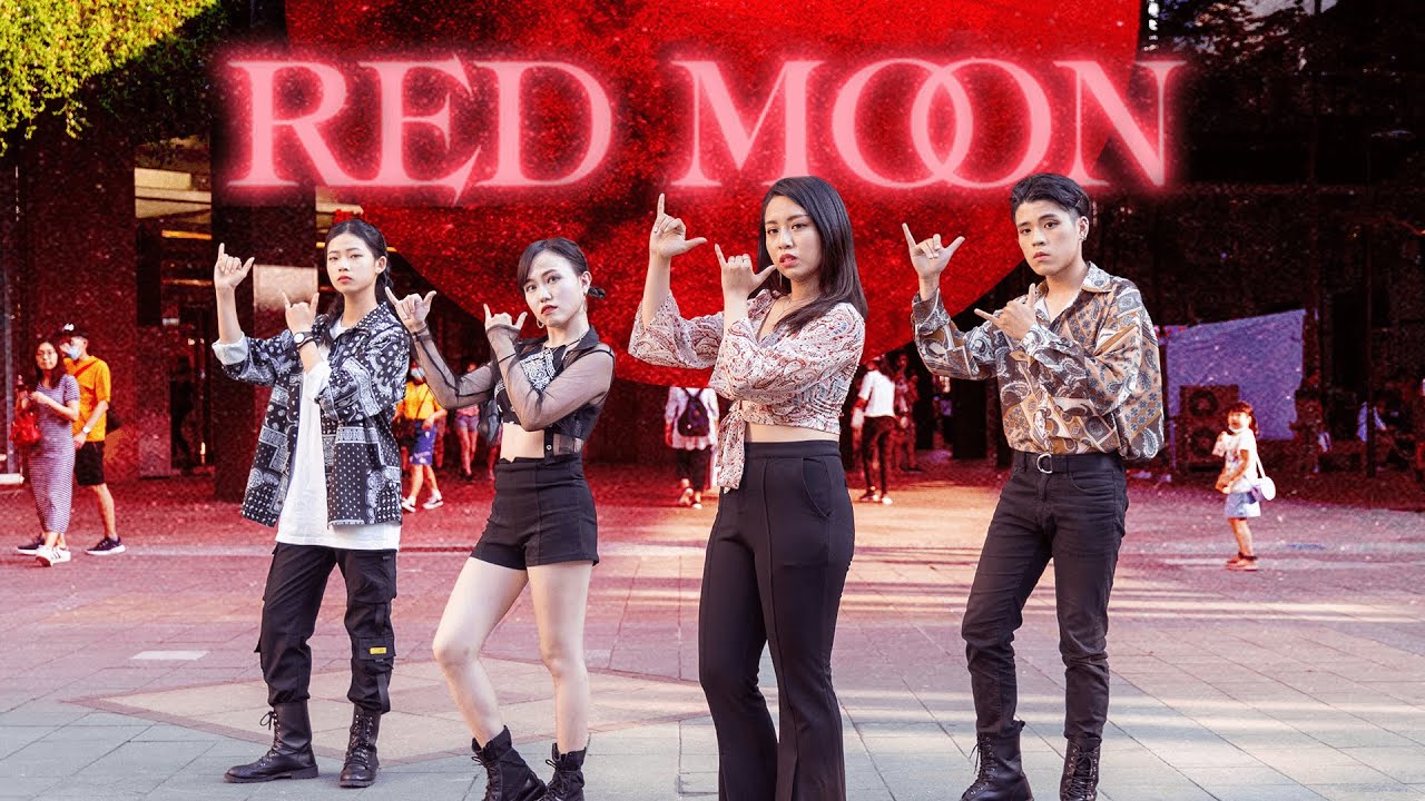 [KPOP IN PUBLIC] KARD(카드) -Red Moon Dance Cover by FOURiN from Taiwan