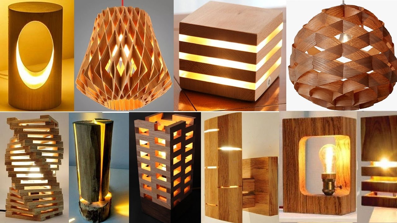 Unique wooden lamps and lampshade design ideas to transform your living spaces