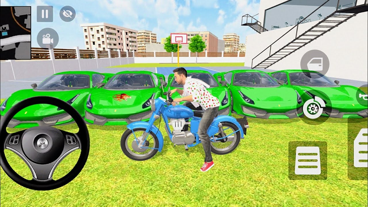 Franklin Purchase 🆕Expensive Car Collection🤩 Lamborghini💚 Mjaa Aa Gya🥳 Indian Theft Auto Simulator🎮 