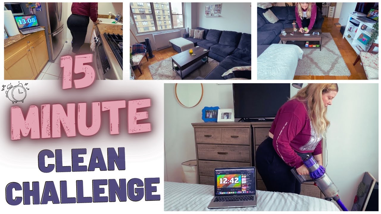 15 Minutes Per Room | CLEAN CHALLENGE!