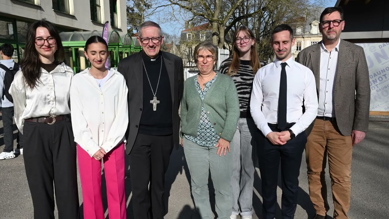 2025 : retour en images sur la visite pastorale de Monseigneur Pierre-Yves MICHEL