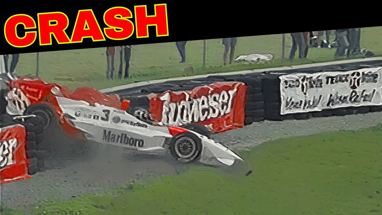 Paul Tracy Crashes Out from P2 (1996 CART Portland)