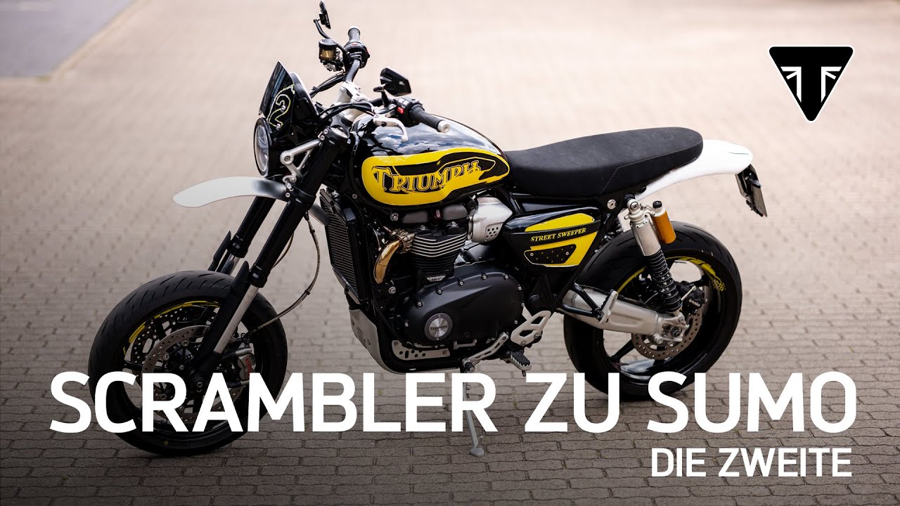 Custom Umbau: Triumph Scrambler 1200 XE zur Super Moto (Die Zweite)