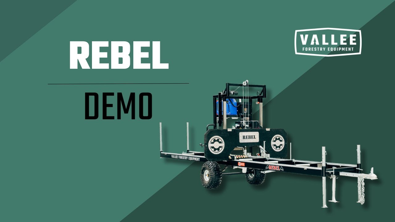 Rebel Portable Sawmill - Vallee Forestry Equipment