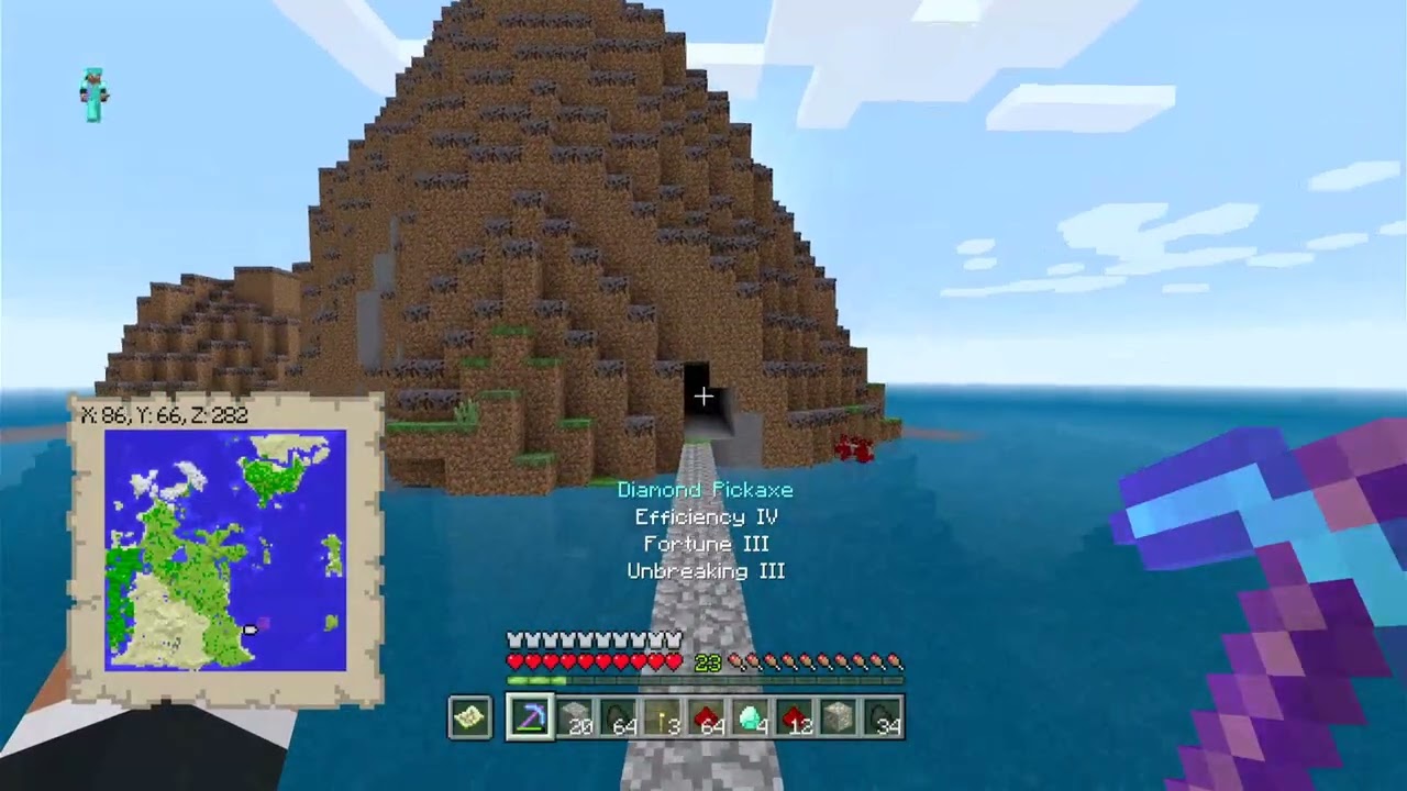Minecraft PS4 legacy edition survival gameplay 