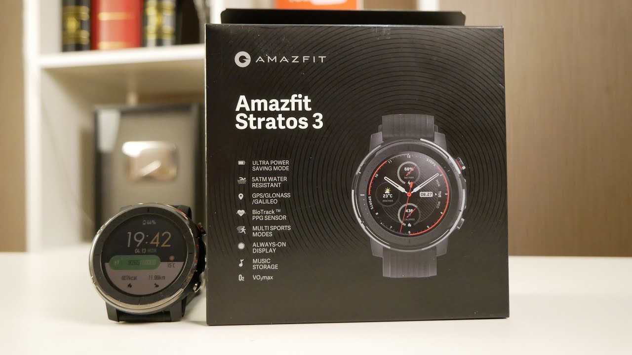 Amazfit Stratos 3. Часы с отличной автономностью / Арстайл /