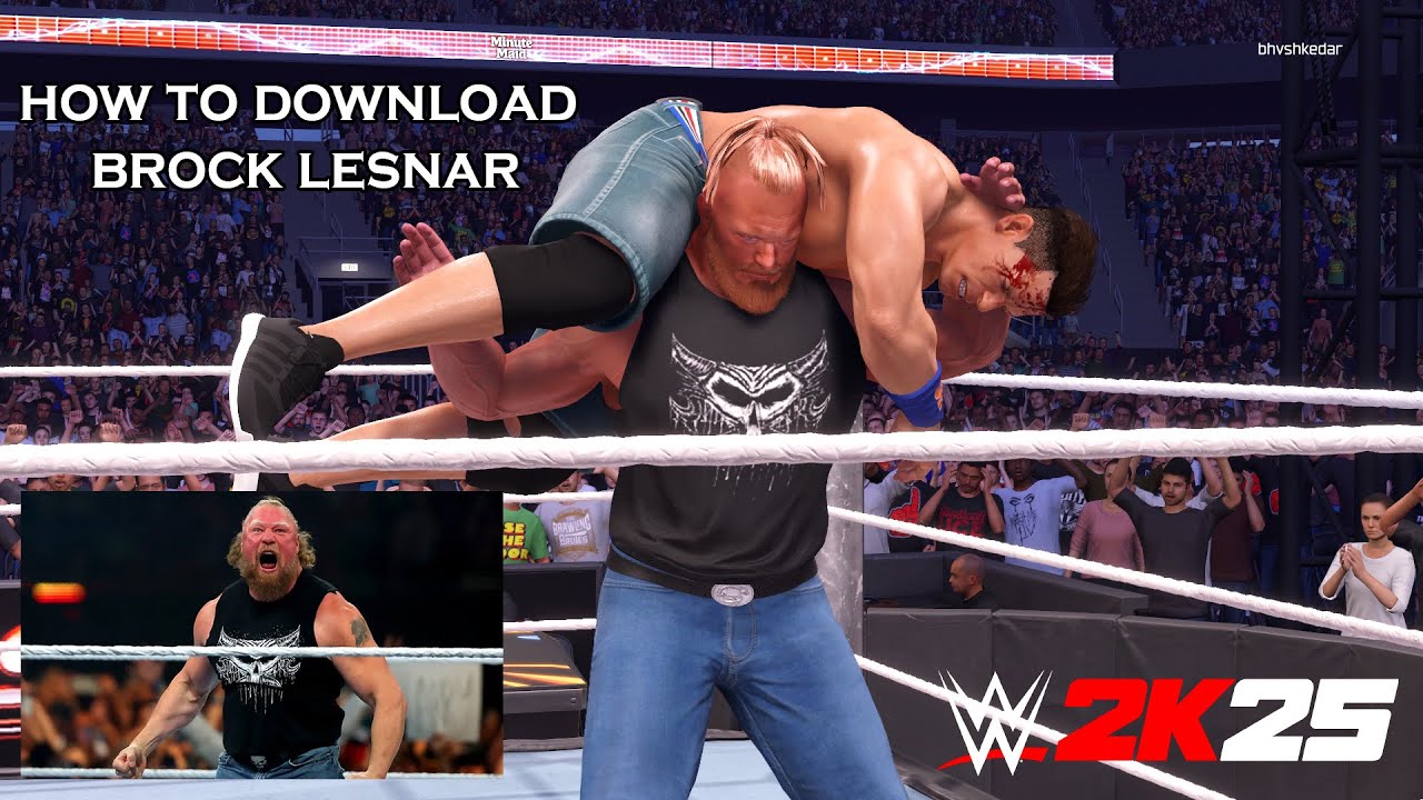 WWE 2K25 - How To Get Brock Lesnar | Brock Lesnar Return | WWE 2K25