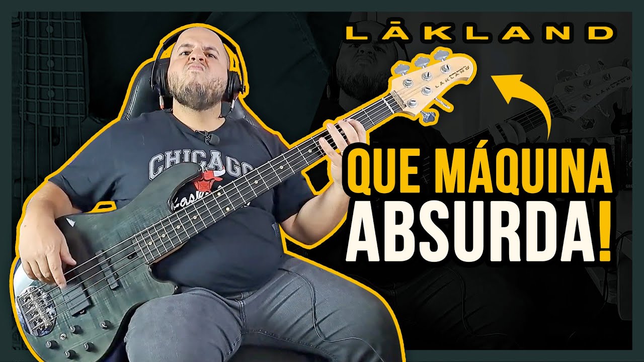 BAIXO FANTÁSTICO E MUITO VERSÁTIL / LAKLAND SKYLINE 55-02 - REVIEW #96