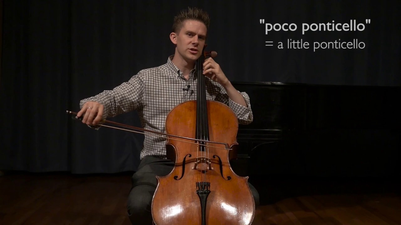 Cello Solos Today: Sul Ponticello